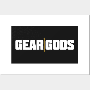 Gear Gods Logo Posters and Art